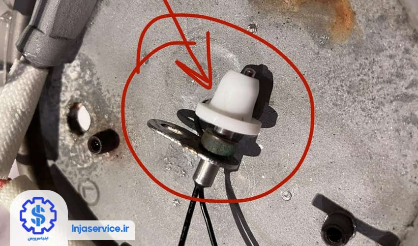 2. تعویض سنسور