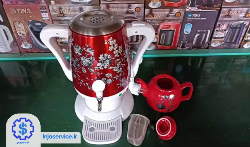 چایساز سماوری برند پارس خزر