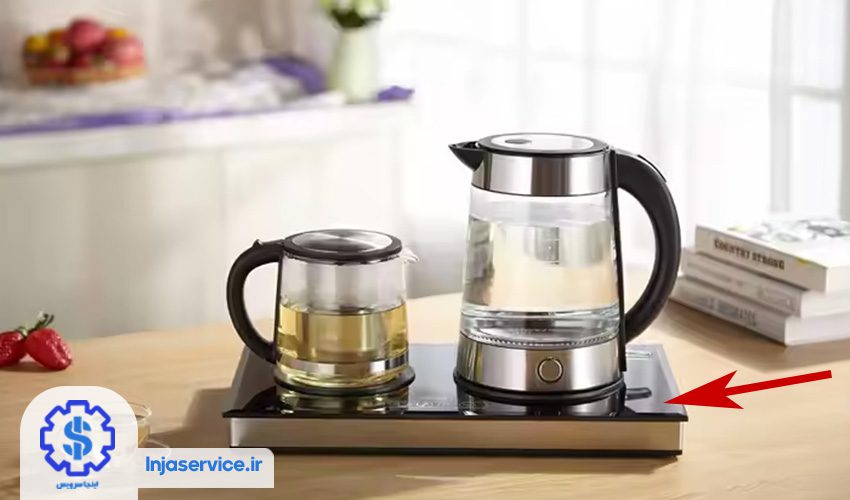 7. تعمیر سینی چای ساز گوسونیک