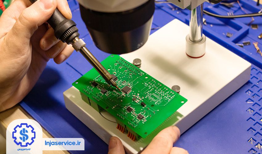 1. نحوه تعمیر برد الکترونیکی چایساز بیم