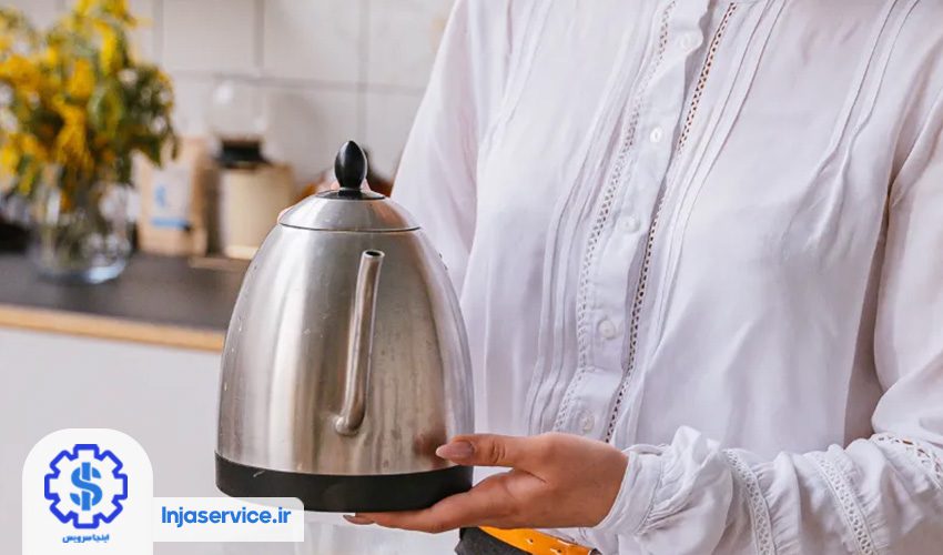 4. خرابی بدنه کتری و قوری چای ساز زیمنس