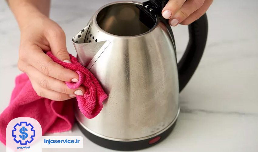 تمیز کردن منظم چایساز برقی