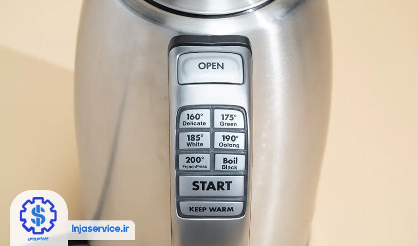 3. کلیدهای چای ساز سام کار نمی‌کنند