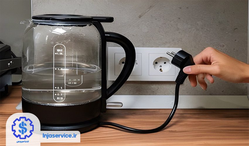 از برق کشیدن چای ساز
