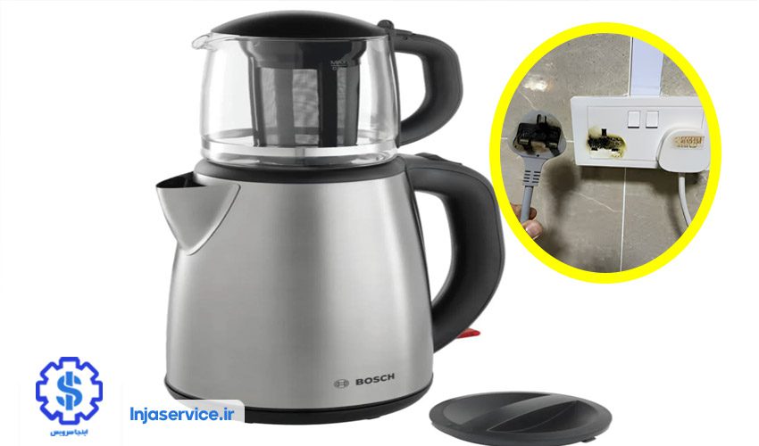 نکات ایمنی برای کار با چای ساز بوش