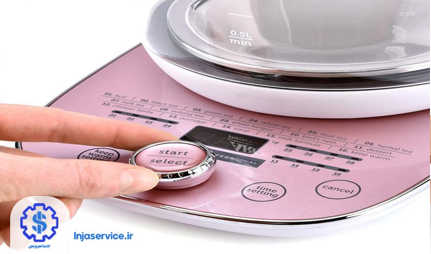 دکمه Start چای ساز