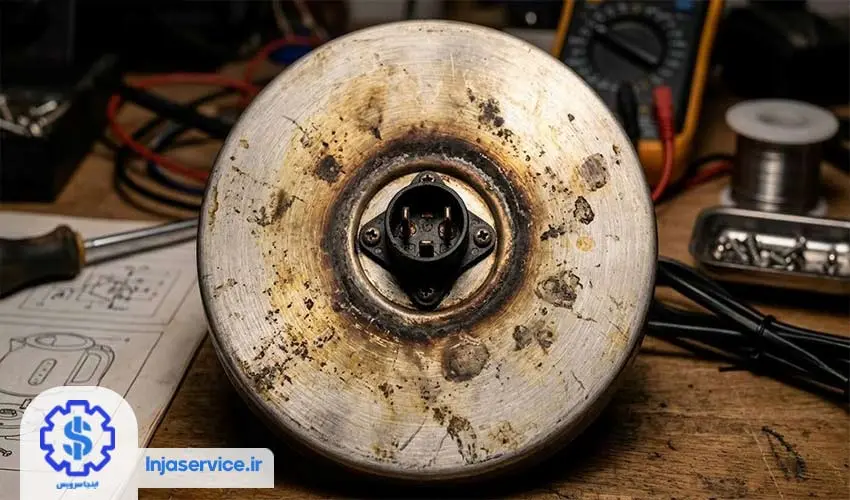 سوختن المنت؛ علت صدا دادن چایساز میگل